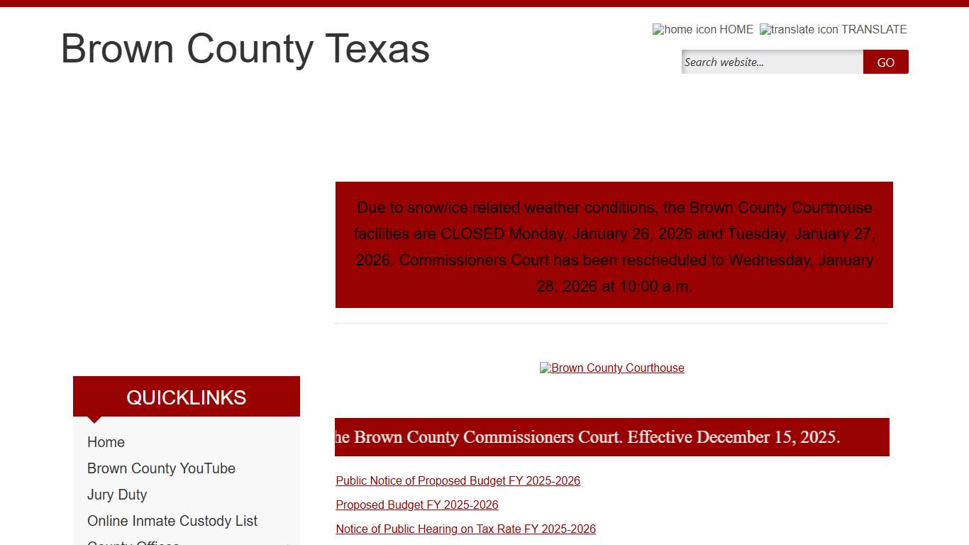 Home Page - Brown County